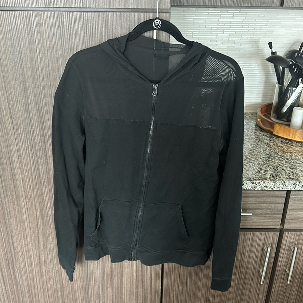 Black Zip-up Jacket